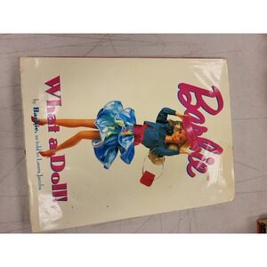 Barbie What a Doll Book Laura Jacobs 1994 First Edition Collectible Mattel‎ Doll